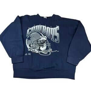 Riddell Dallas Cowboys Vintage Crewneck Sweatshirt XL